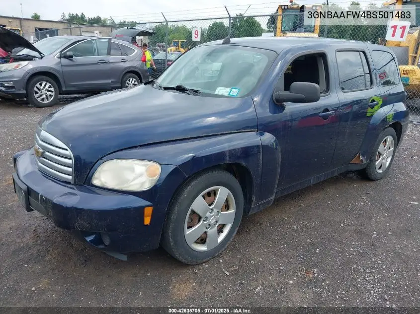 2011 Chevrolet Hhr Ls VIN: 3GNBAAFW4BS501483 Lot: 42635705
