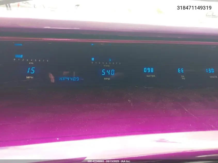 1963 Chevrolet Impala VIN: 318471149319 Lot: 42246865