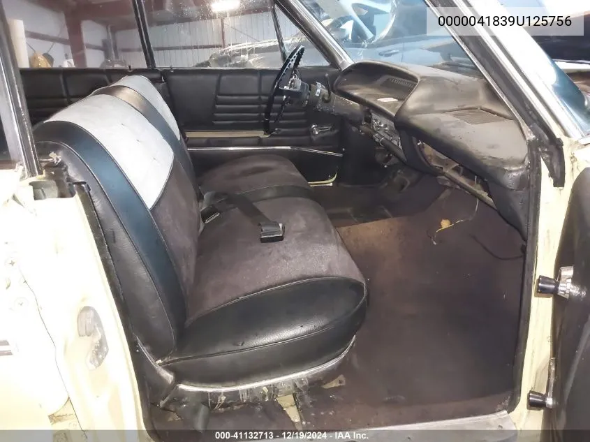 1964 Chevrolet Impala VIN: 0000041839U125756 Lot: 41132713