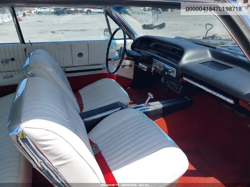 1964 Chevrolet Impala VIN: 0000041847L198718 Lot: 42436779