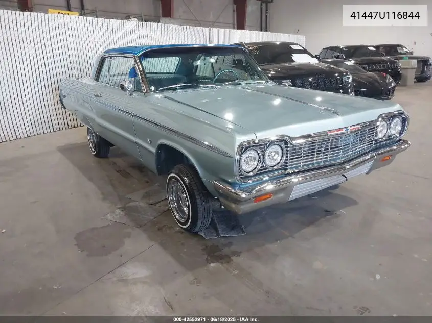 1964 Chevrolet Impala Ss VIN: 41447U116844 Lot: 42552971