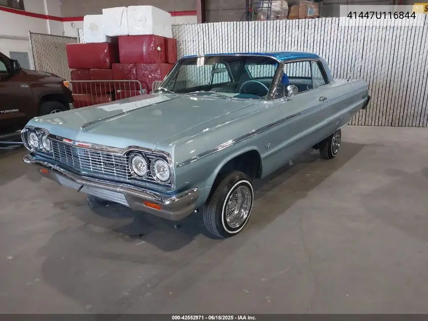 1964 Chevrolet Impala Ss VIN: 41447U116844 Lot: 42552971