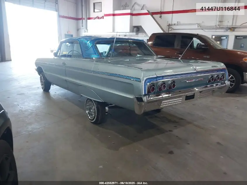 1964 Chevrolet Impala Ss VIN: 41447U116844 Lot: 42552971