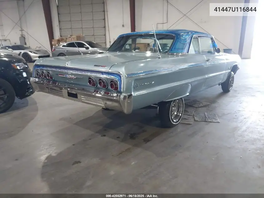 1964 Chevrolet Impala Ss VIN: 41447U116844 Lot: 42552971
