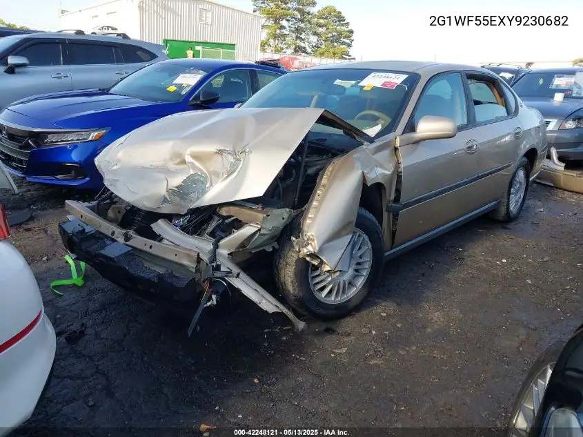 2000 Chevrolet Impala VIN: 2G1WF55EXY9230682 Lot: 42248121