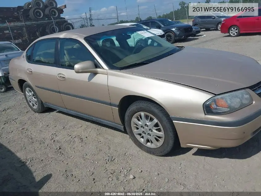 2000 Chevrolet Impala VIN: 2G1WF55E6Y9166995 Lot: 42616043