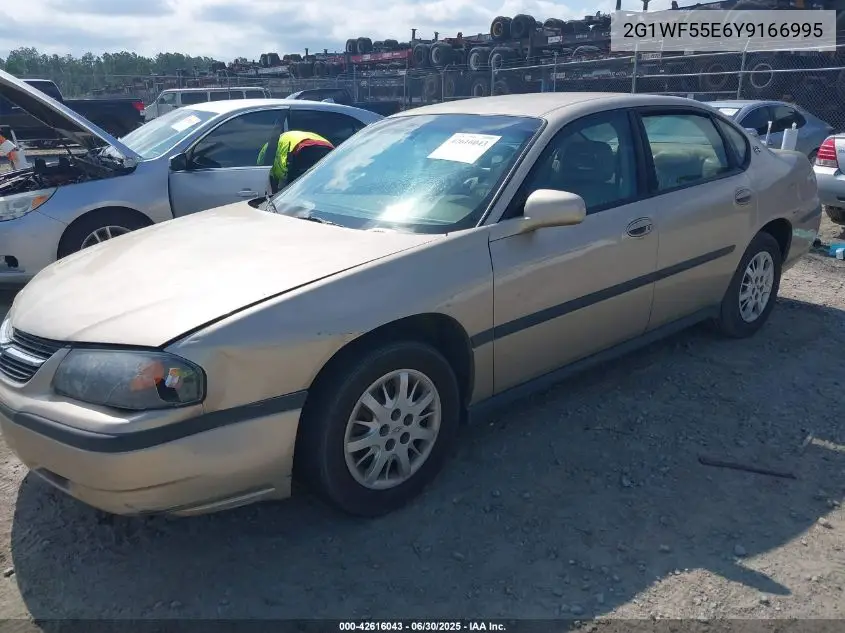 2000 Chevrolet Impala VIN: 2G1WF55E6Y9166995 Lot: 42616043