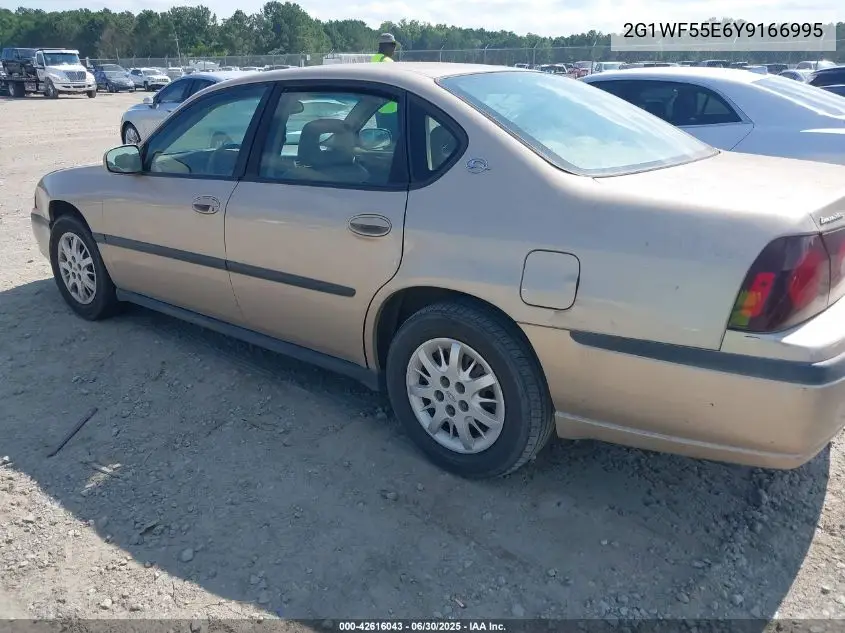 2000 Chevrolet Impala VIN: 2G1WF55E6Y9166995 Lot: 42616043