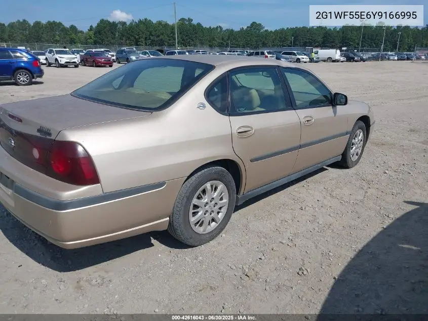 2000 Chevrolet Impala VIN: 2G1WF55E6Y9166995 Lot: 42616043
