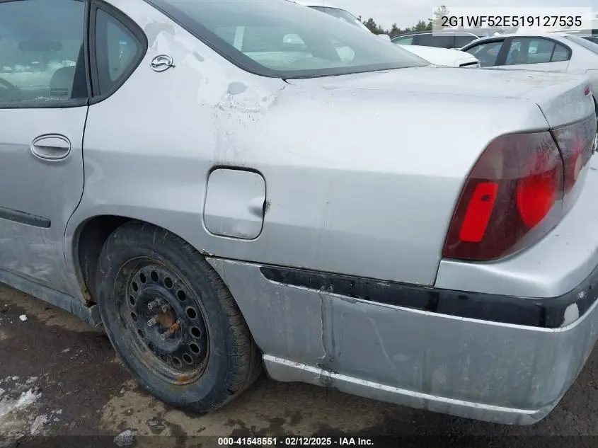 2001 Chevrolet Impala VIN: 2G1WF52E519127535 Lot: 41548551