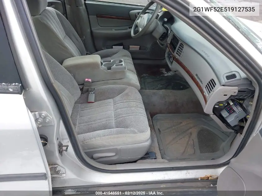 2001 Chevrolet Impala VIN: 2G1WF52E519127535 Lot: 41548551