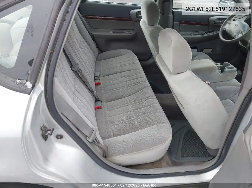 2001 Chevrolet Impala VIN: 2G1WF52E519127535 Lot: 41548551