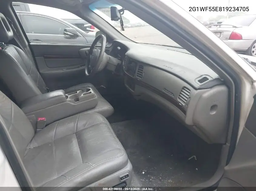 2001 Chevrolet Impala VIN: 2G1WF55E819234705 Lot: 42196055