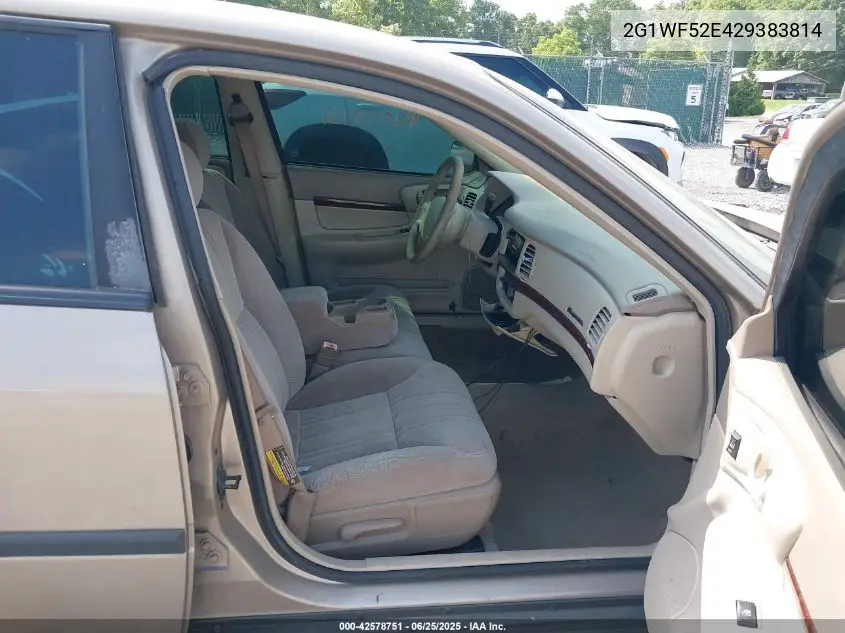2G1WF52E429383814 2002 Chevrolet Impala