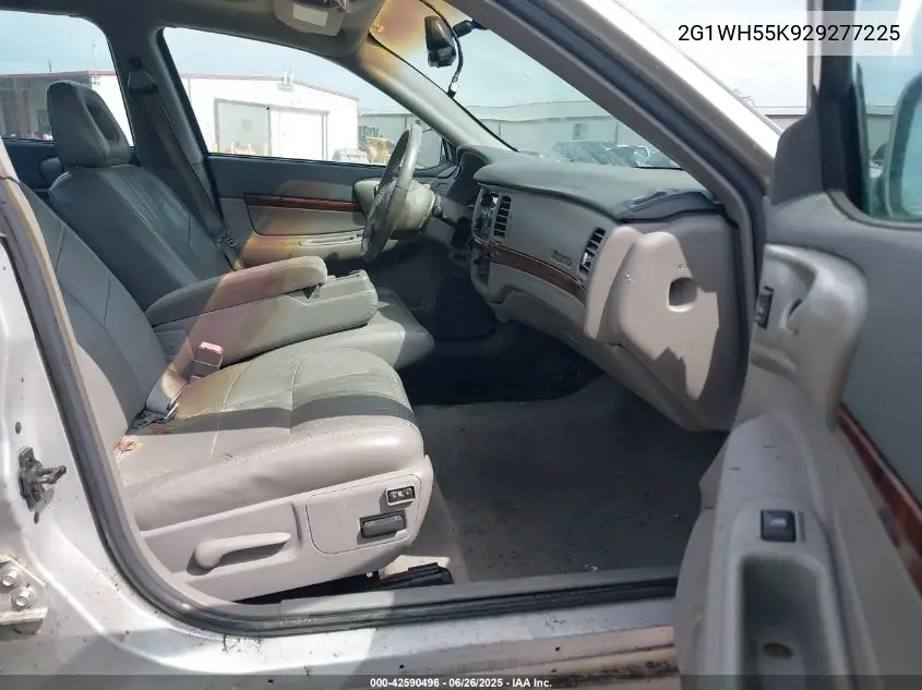2002 Chevrolet Impala Ls VIN: 2G1WH55K929277225 Lot: 42590496
