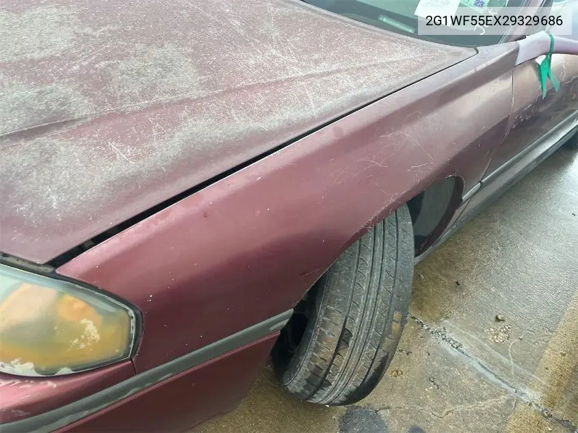 2002 Chevrolet Impala VIN: 2G1WF55EX29329686 Lot: 42631409