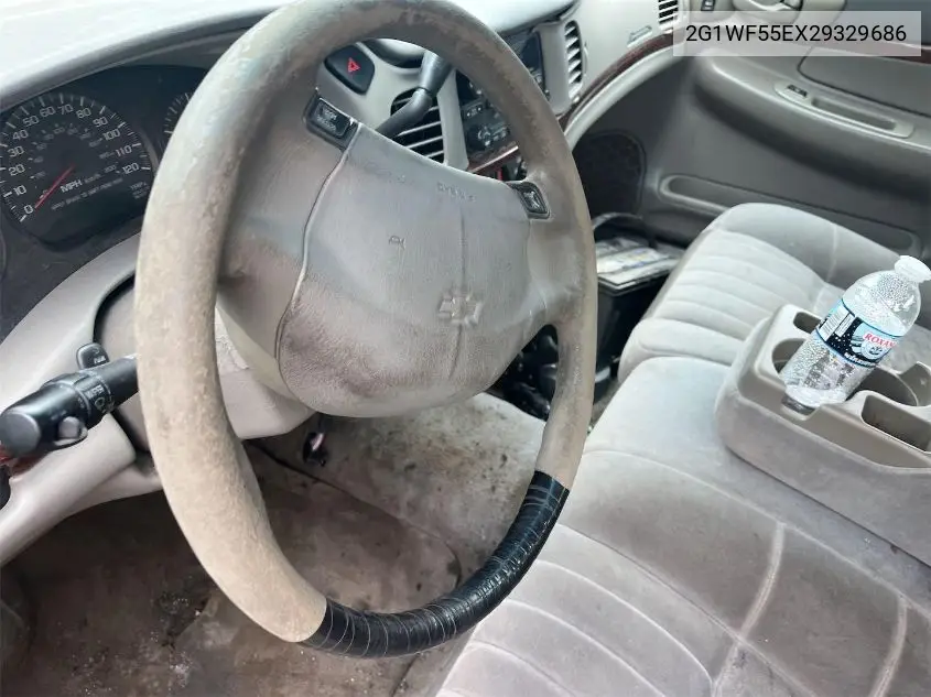 2002 Chevrolet Impala VIN: 2G1WF55EX29329686 Lot: 42631409