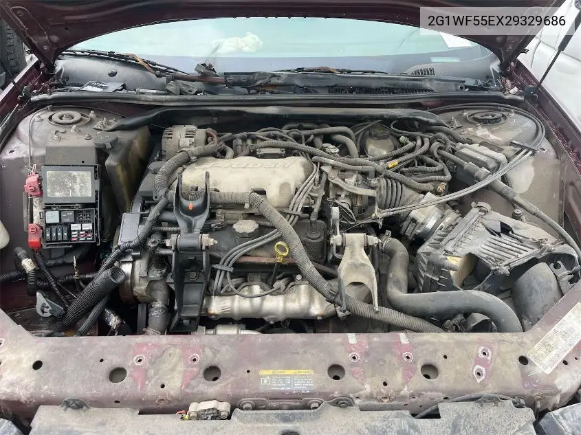 2002 Chevrolet Impala VIN: 2G1WF55EX29329686 Lot: 42631409