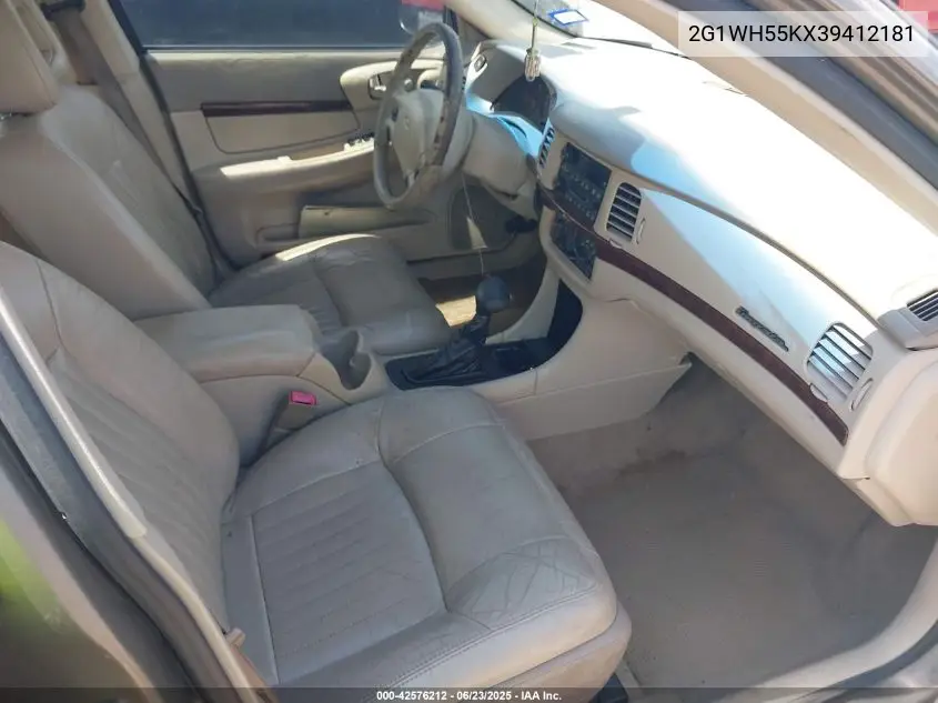 2003 Chevrolet Impala Ls VIN: 2G1WH55KX39412181 Lot: 42576212