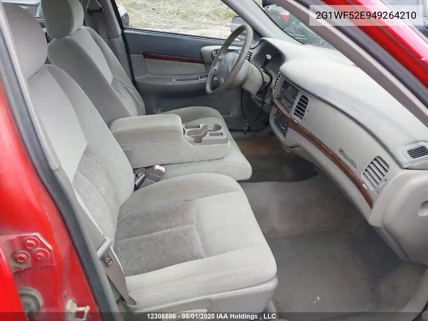 2004 Chevrolet Impala VIN: 2G1WF52E949264210 Lot: 12305586