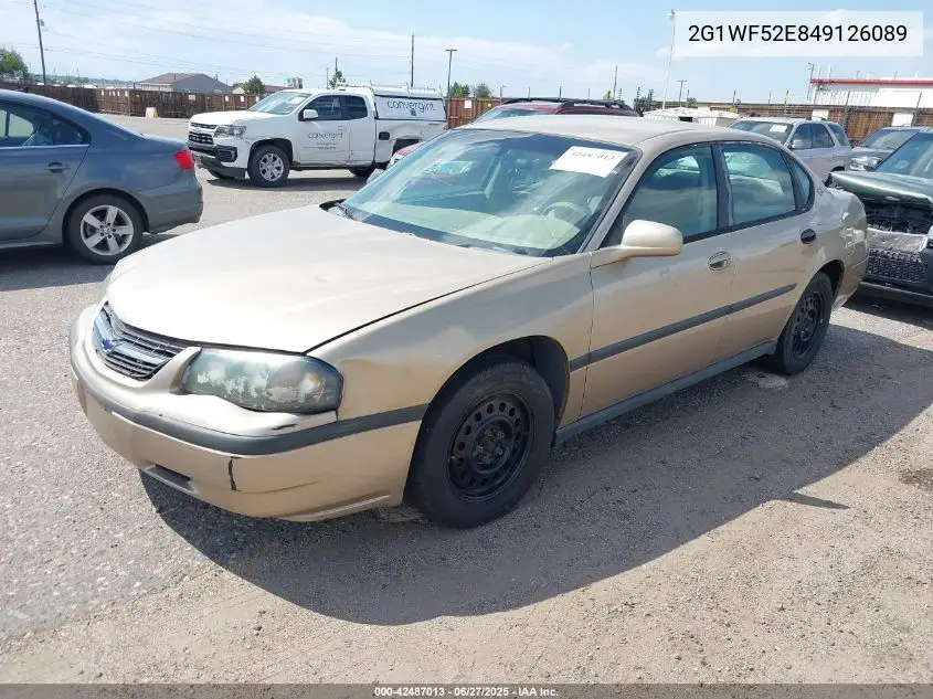 2004 Chevrolet Impala VIN: 2G1WF52E849126089 Lot: 42487013