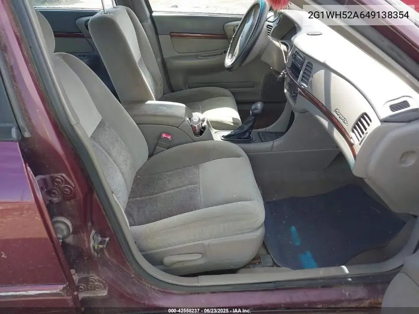 2004 Chevrolet Impala VIN: 2G1WH52A649138354 Lot: 42558237