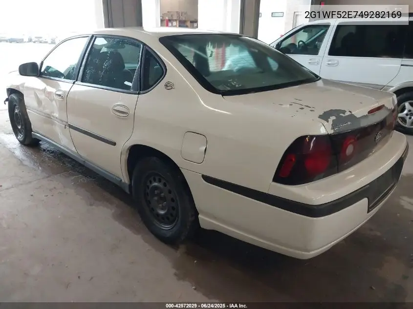 2004 Chevrolet Impala VIN: 2G1WF52E749282169 Lot: 42572029