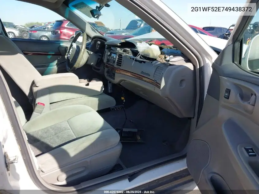 2004 Chevrolet Impala VIN: 2G1WF52E749438372 Lot: 42575302