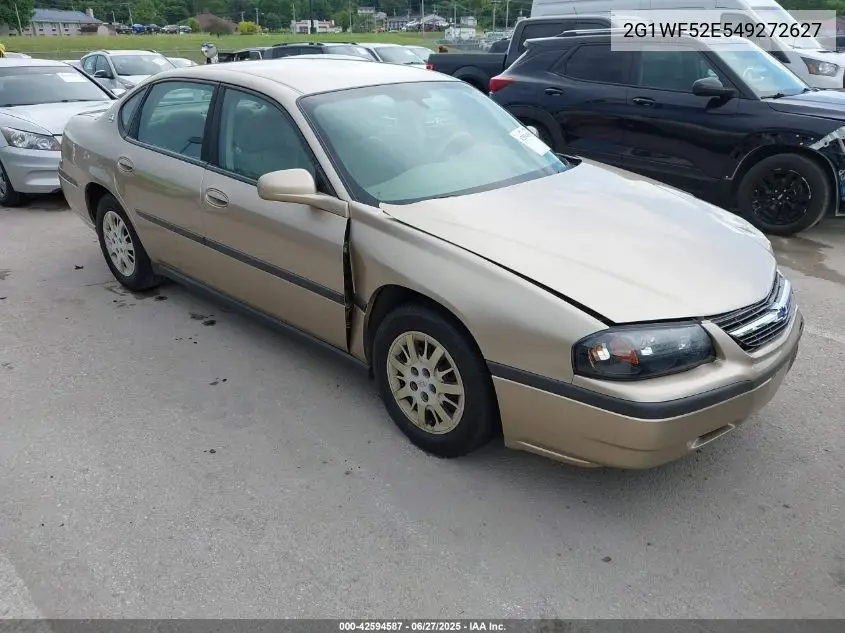 2004 Chevrolet Impala VIN: 2G1WF52E549272627 Lot: 42594587
