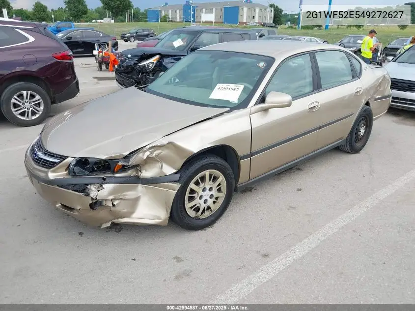 2004 Chevrolet Impala VIN: 2G1WF52E549272627 Lot: 42594587
