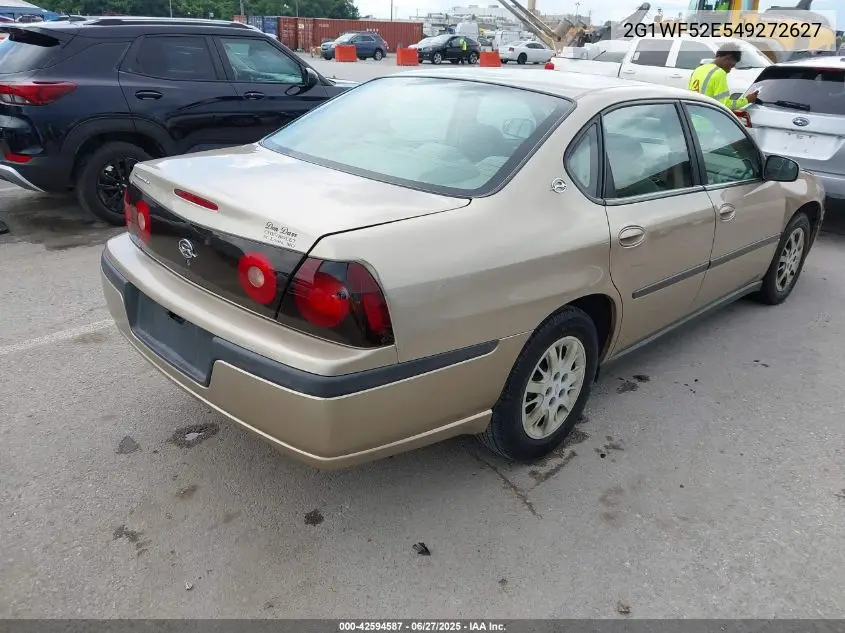 2004 Chevrolet Impala VIN: 2G1WF52E549272627 Lot: 42594587