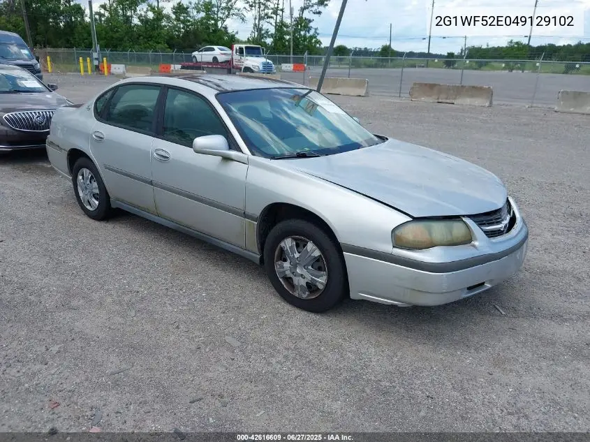 2004 Chevrolet Impala VIN: 2G1WF52E049129102 Lot: 42616609