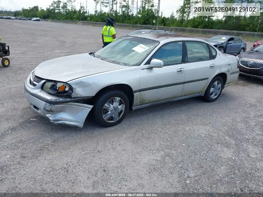 2004 Chevrolet Impala VIN: 2G1WF52E049129102 Lot: 42616609