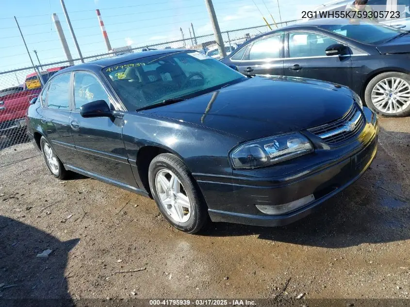 2005 Chevrolet Impala Ls VIN: 2G1WH55K759305723 Lot: 41795939