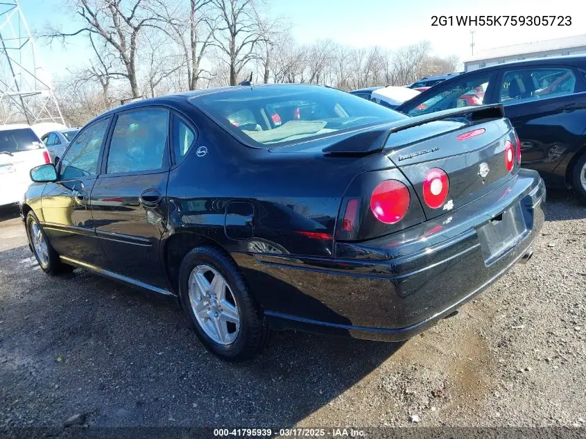 2005 Chevrolet Impala Ls VIN: 2G1WH55K759305723 Lot: 41795939