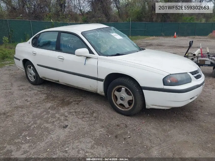 2005 Chevrolet Impala VIN: 2G1WF52E559302663 Lot: 42031012