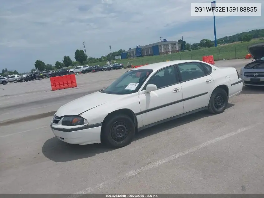 2005 Chevrolet Impala VIN: 2G1WF52E159188855 Lot: 42542390
