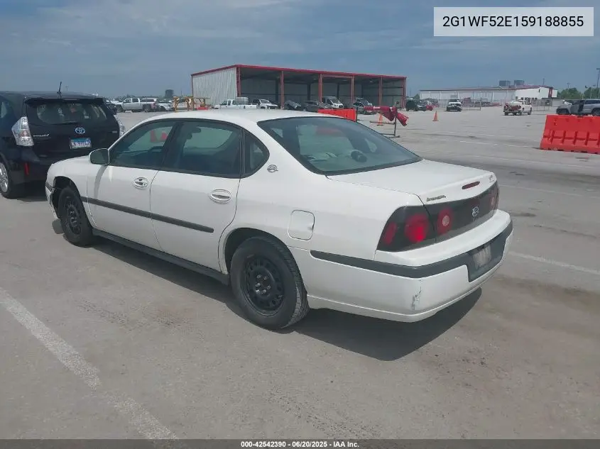2005 Chevrolet Impala VIN: 2G1WF52E159188855 Lot: 42542390