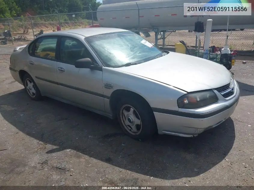2005 Chevrolet Impala VIN: 2G1WF52E059115556 Lot: 42562847