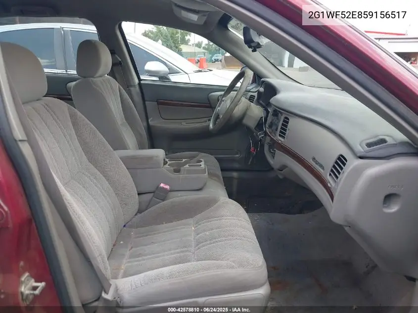 2005 Chevrolet Impala VIN: 2G1WF52E859156517 Lot: 42578810