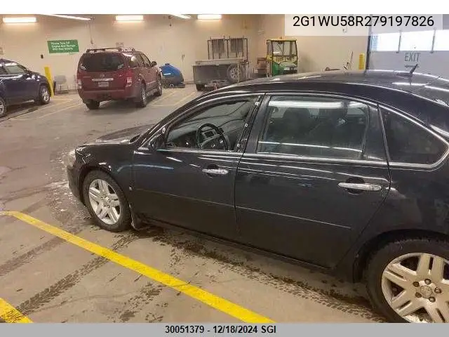 2007 Chevrolet Impala Ltz VIN: 2G1WU58R279197826 Lot: 30051379