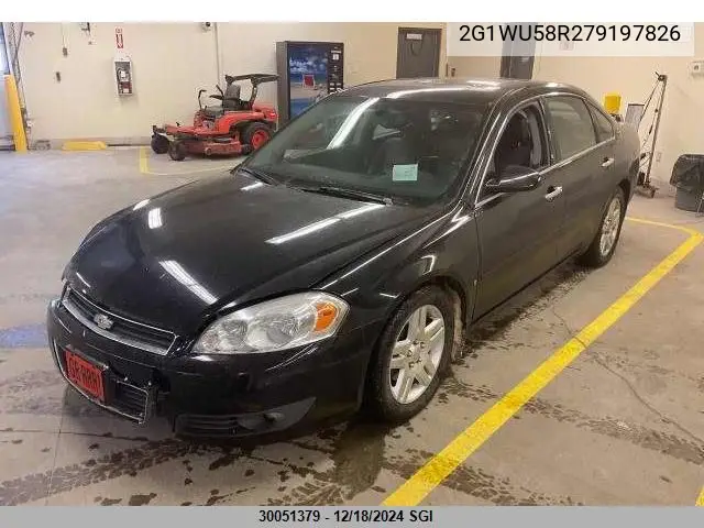 2007 Chevrolet Impala Ltz VIN: 2G1WU58R279197826 Lot: 30051379
