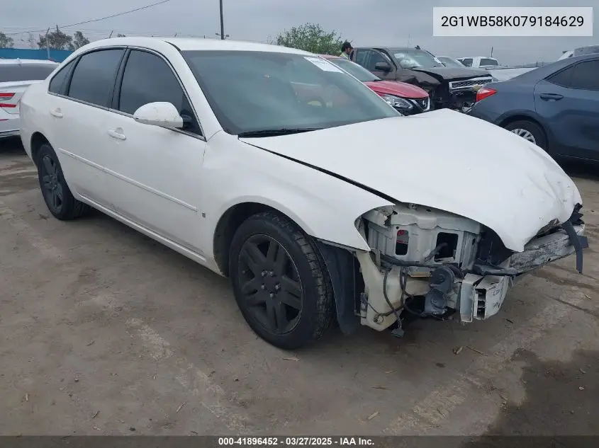 2007 Chevrolet Impala Ls VIN: 2G1WB58K079184629 Lot: 41896452