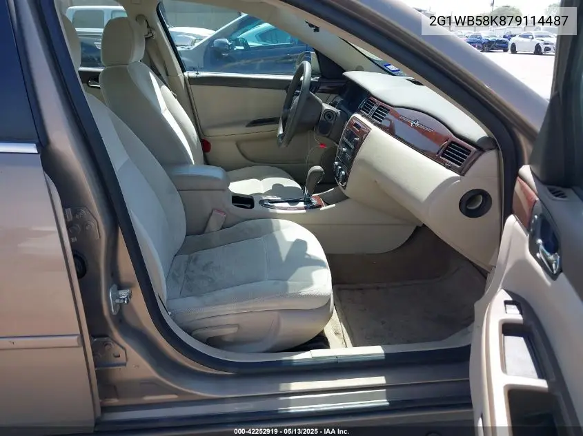 2007 Chevrolet Impala Ls VIN: 2G1WB58K879114487 Lot: 42252919