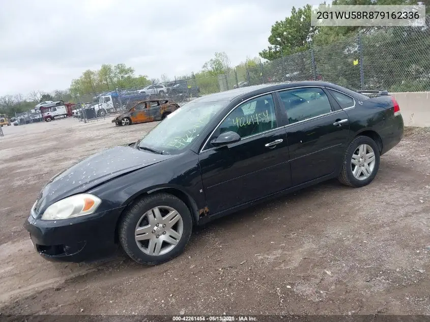 2007 Chevrolet Impala Ltz VIN: 2G1WU58R879162336 Lot: 42261454