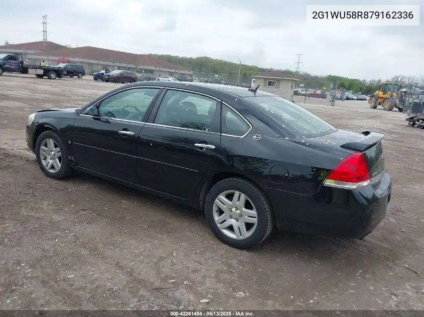 2007 Chevrolet Impala Ltz VIN: 2G1WU58R879162336 Lot: 42261454