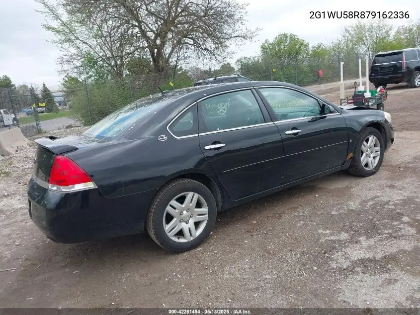 2007 Chevrolet Impala Ltz VIN: 2G1WU58R879162336 Lot: 42261454