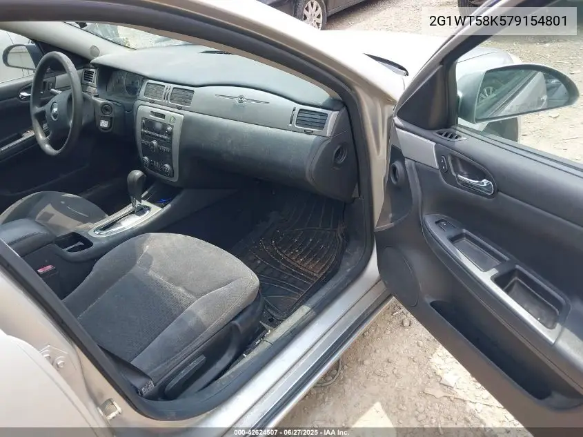2007 Chevrolet Impala Lt VIN: 2G1WT58K579154801 Lot: 42624507