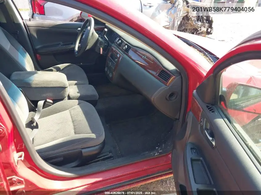 2007 Chevrolet Impala Ls VIN: 2G1WB58K779404056 Lot: 42626876