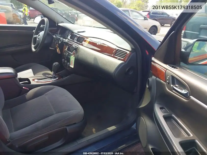 2007 Chevrolet Impala Ls VIN: 2G1WB55K179318505 Lot: 42639502